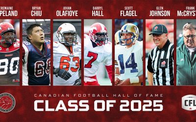 CFHOF ANNOUNCES CLASS OF 2025